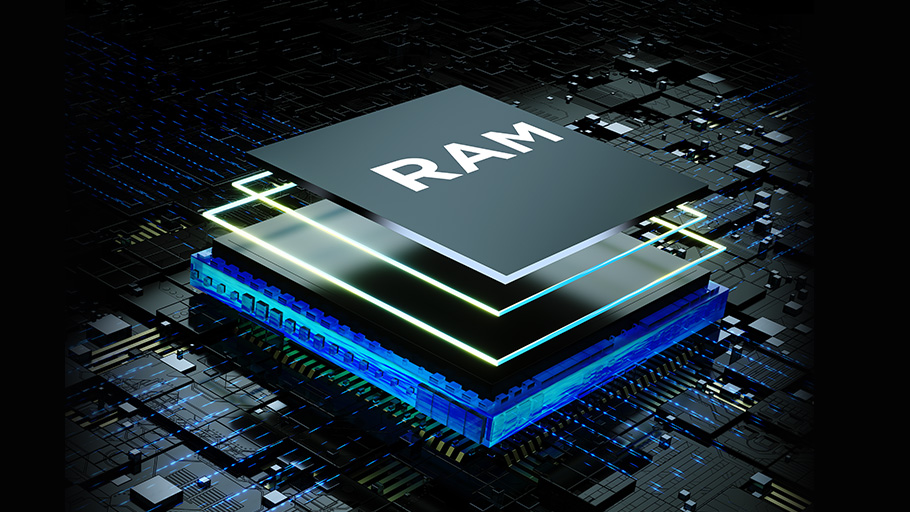 パワフルな 8GB RAM ブースト搭載