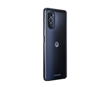 moto g52j 5G SPECIAL Motorola 斜め背面