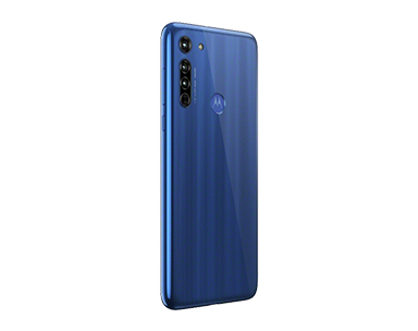 moto G8 Motorola 斜め背面