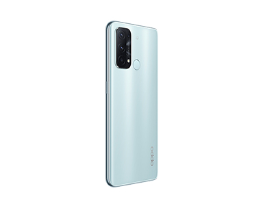 OPPO Reno5 A 斜め背面