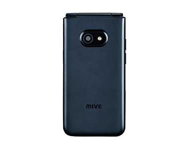 mive ケースマ インディゴブラック 折りたたみ背面