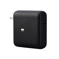 AC充電器一体モバイルバッテリー（10000mAh/20W/C×1+A×1）